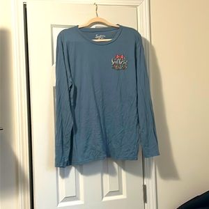 blue Christmas long sleeve